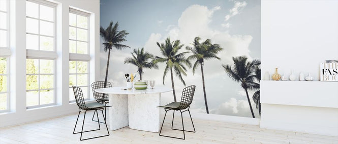 PHOTOWALL / Blowing Palms (e316525)