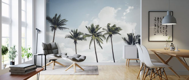 PHOTOWALL / Blowing Palms (e316525)