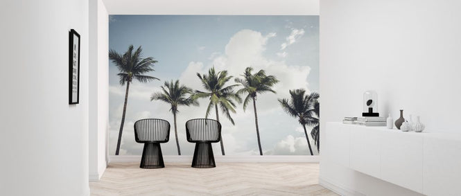 PHOTOWALL / Blowing Palms (e316525)