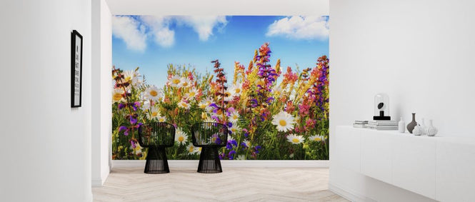 PHOTOWALL / Flowers on a Meadow (e316489)