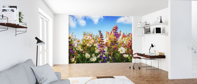 PHOTOWALL / Flowers on a Meadow (e316489)