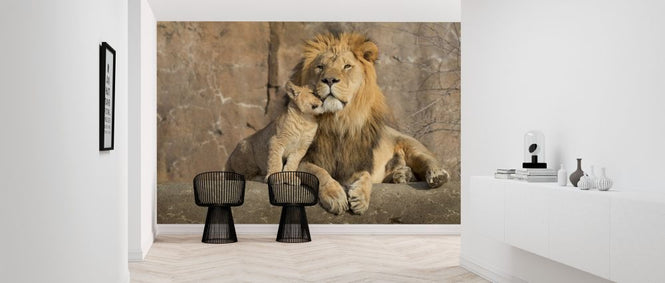 PHOTOWALL / Lion and Cub (e316508)
