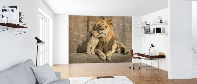 PHOTOWALL / Lion and Cub (e316508)