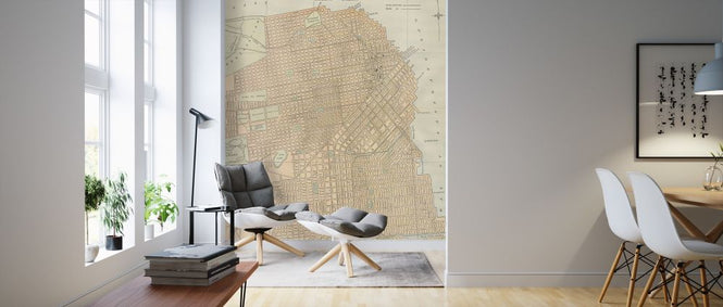PHOTOWALL / San Francisco Map (e316456)