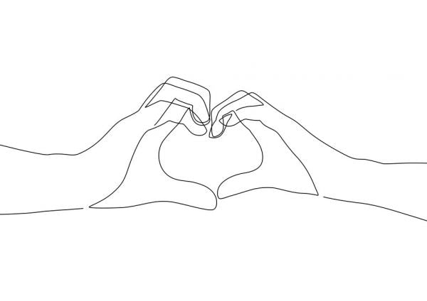 PHOTOWALL / Hand Heart (e316719)