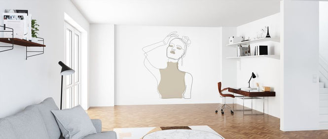 PHOTOWALL / Beige Touch (e316777)