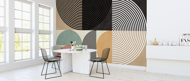 PHOTOWALL / Circles Mid Century XIII (e316821)
