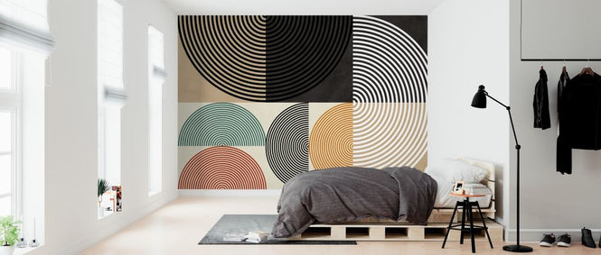 PHOTOWALL / Circles Mid Century XIII (e316821)