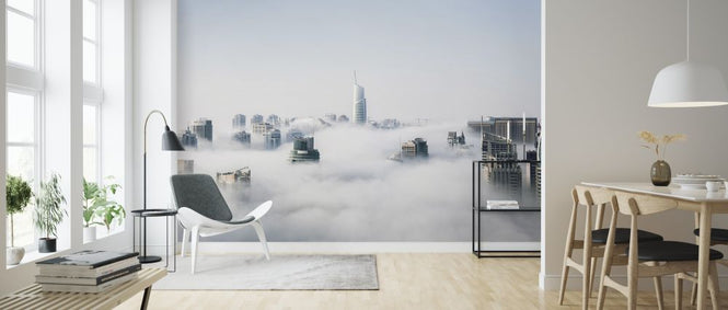PHOTOWALL / Dubai Skyscrapers Above the Clouds (e316223)