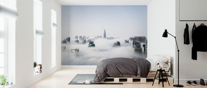 PHOTOWALL / Dubai Skyscrapers Above the Clouds (e316223)