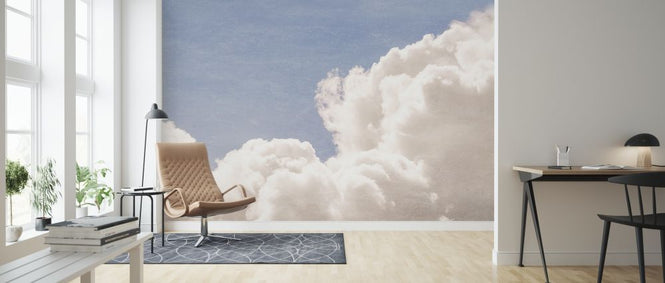 PHOTOWALL / Blush Clouds Blue Daydream - Blue (e316859)