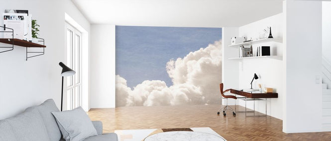 PHOTOWALL / Blush Clouds Blue Daydream - Blue (e316859)