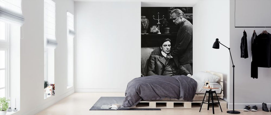 PHOTOWALL / Godfather - Al Pacino and Marlon Brando (e316900)