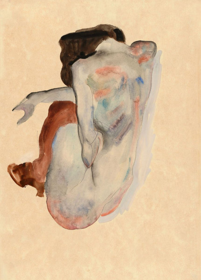 PHOTOWALL / Crouching Nude - Egon Schiele (e316923)