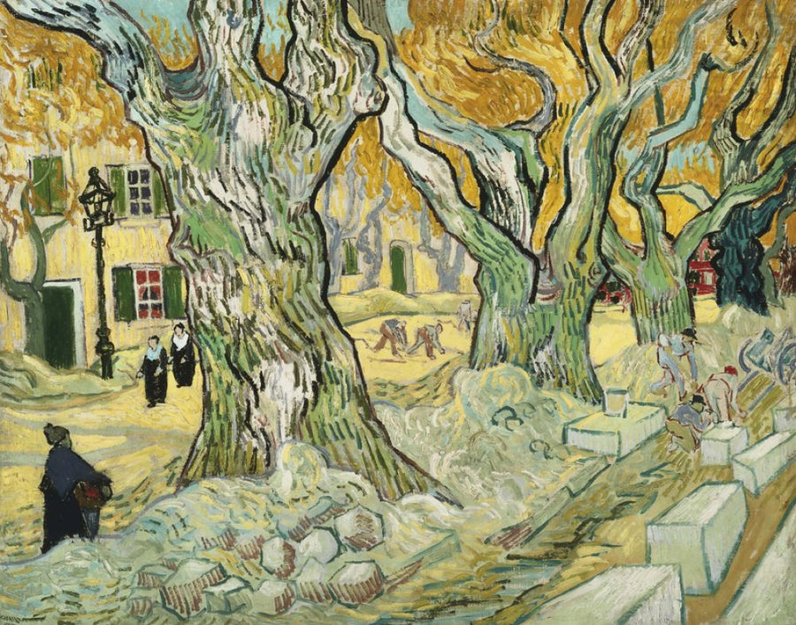 PHOTOWALL / Road Menders - Vincent Van Gogh (e316930)
