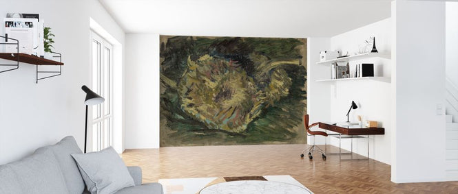 PHOTOWALL / Two Cut Sunflowers - Vincent Van Gogh (e316933)