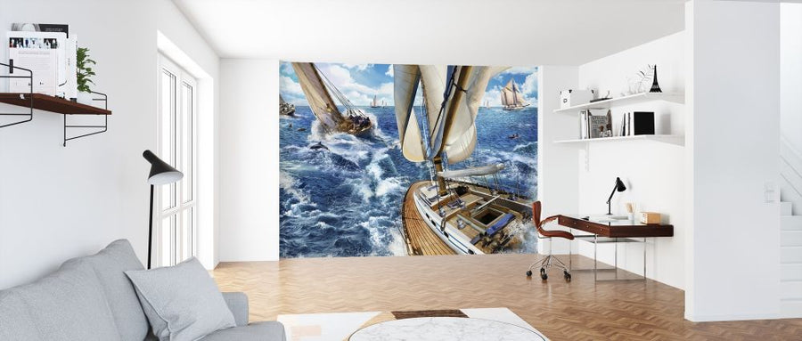 PHOTOWALL / Sailing with Dolphins (e317157)