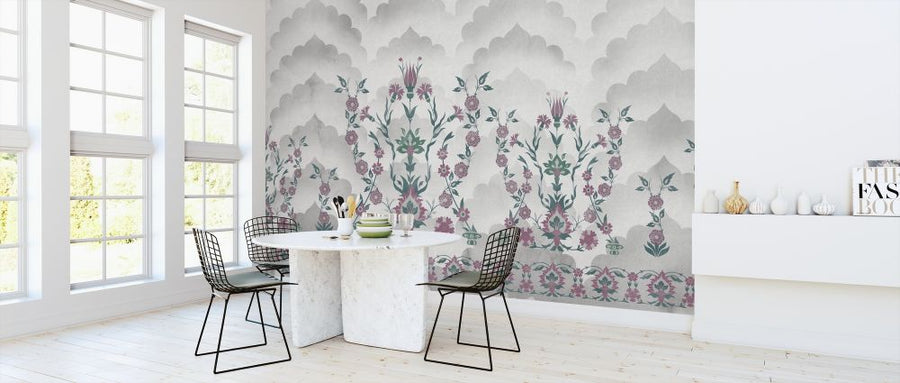 PHOTOWALL / Turkish flowers - Pink (e317177)