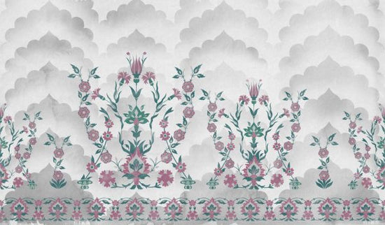 PHOTOWALL / Turkish flowers - Pink (e317177)