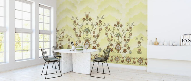 PHOTOWALL / Turkish flowers - Yellow (e317178)