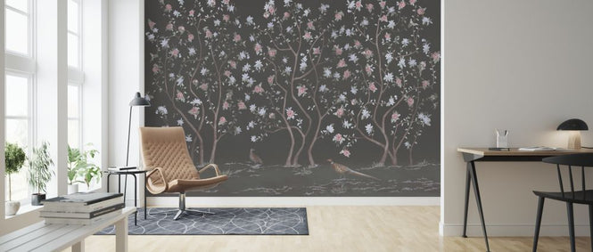 PHOTOWALL / Chinoiserie Trees - Gloom (e317321)