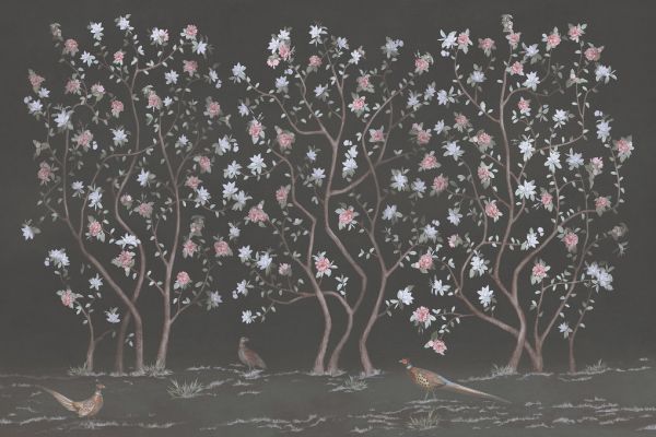 PHOTOWALL / Chinoiserie Trees - Gloom (e317321)