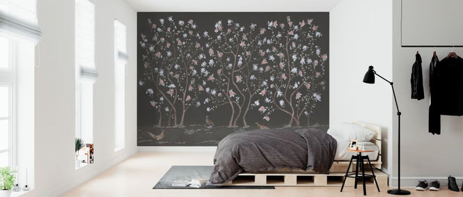 PHOTOWALL / Chinoiserie Trees - Gloom (e317321)