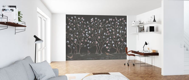 PHOTOWALL / Chinoiserie Trees - Gloom (e317321)