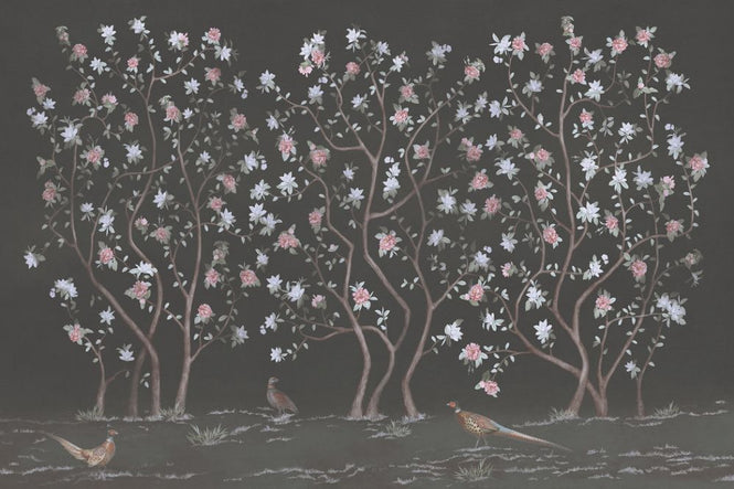 PHOTOWALL / Chinoiserie Trees - Gloom (e317321)