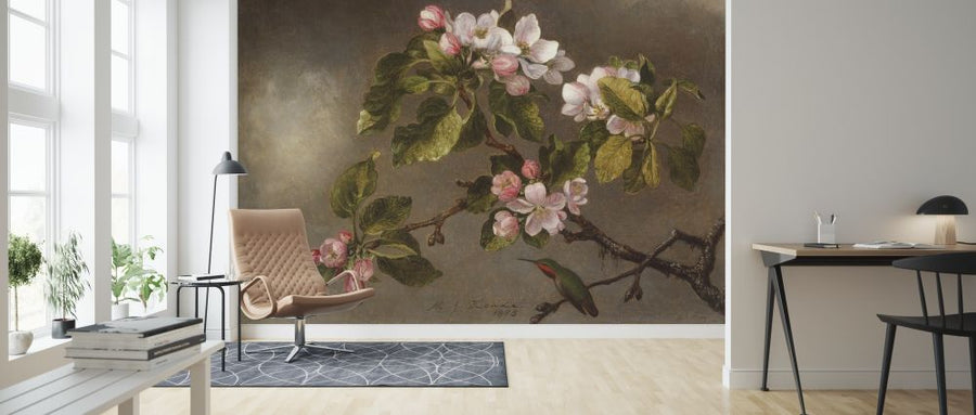 PHOTOWALL / Hummingbird and Apple Blossoms - Martin Johnson Heade (e316981)