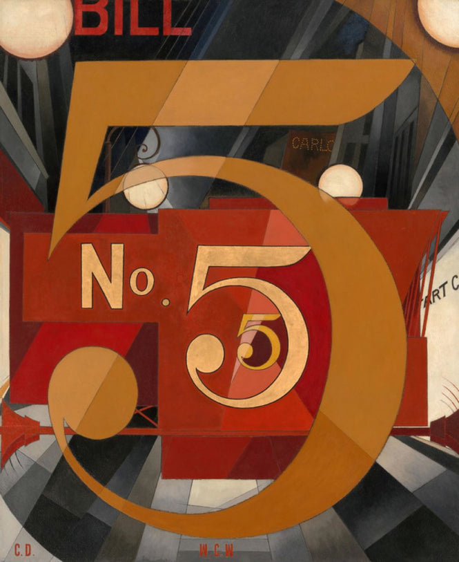 PHOTOWALL / Gold Figure 5 - Charles Demuth (e316991)