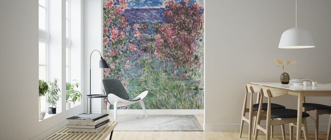 PHOTOWALL / House Among Roses - Claude Monet (e316998)