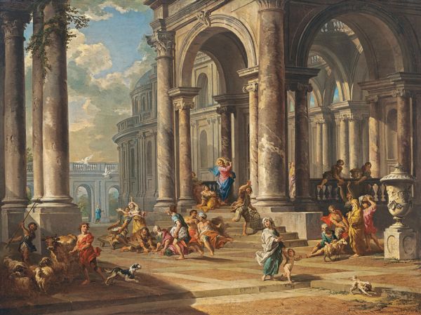 PHOTOWALL / Cleansing of the Temple - Gian Paolo Panini (e316999)