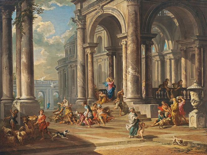 PHOTOWALL / Cleansing of the Temple - Gian Paolo Panini (e316999)