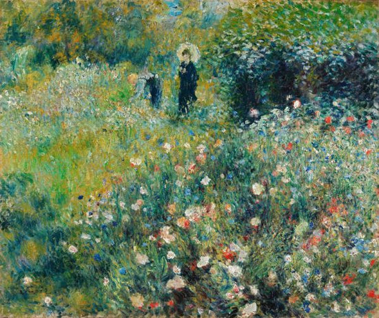 PHOTOWALL / Woman in a Garden - Pierre Auguste Renoir (e317000)