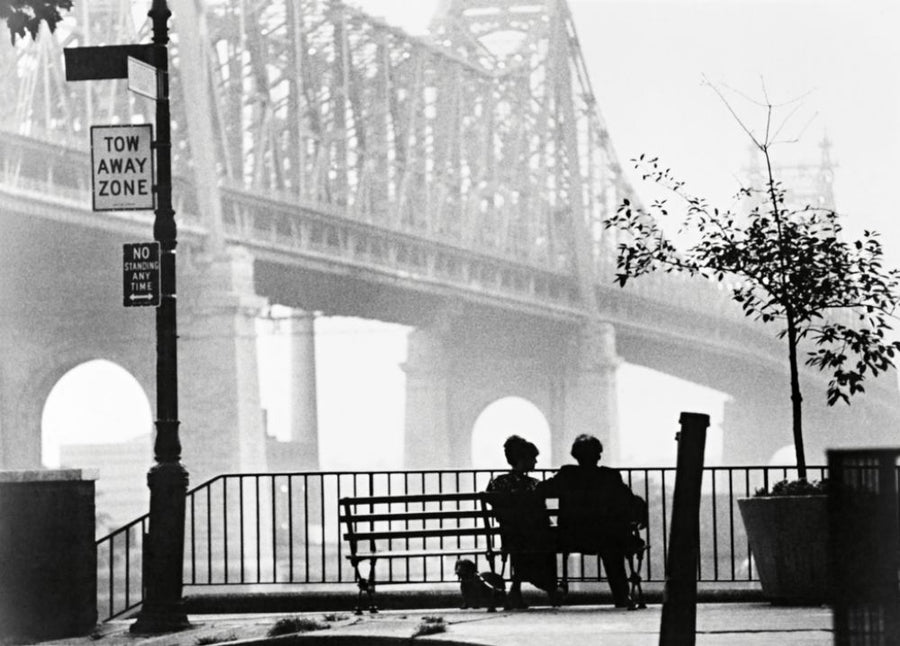 PHOTOWALL / Manhattan - Woody Allen and Diane Keaton (e317014)