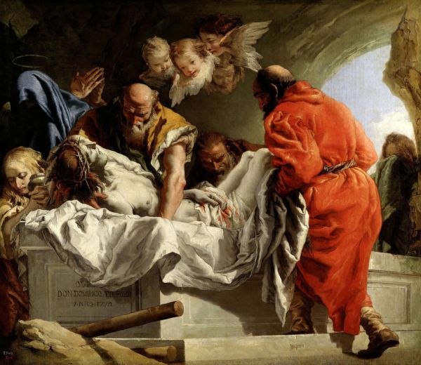PHOTOWALL / Burial of Christ - Giandomenico Tiepolo (e317028)
