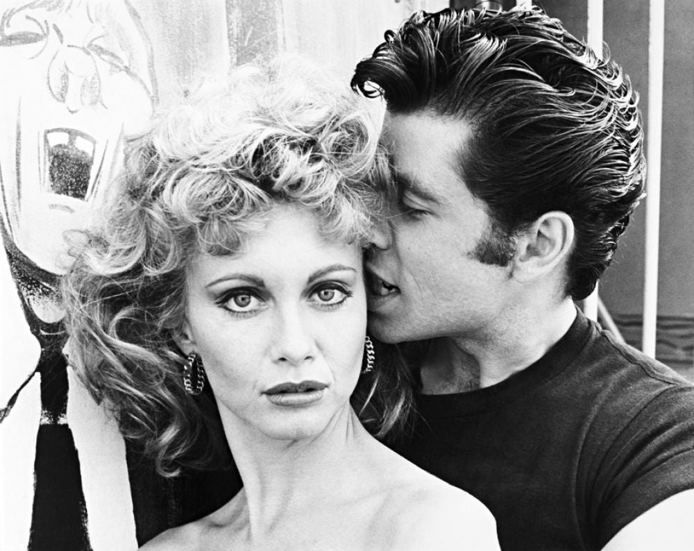 PHOTOWALL / Grease - John Travolta and Olivia Newton John