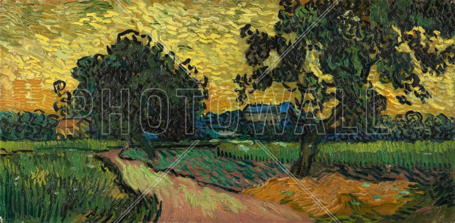 PHOTOWALL / Landscape at Twilight - Vincent Van Gogh (e317057)