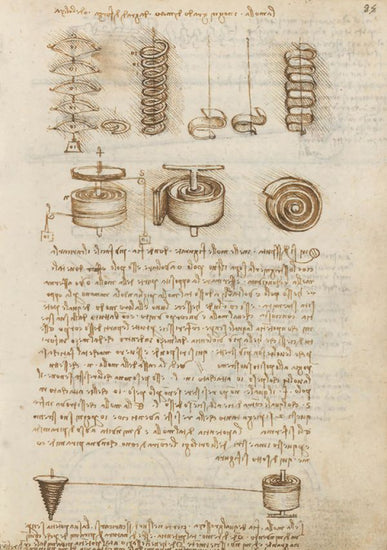 PHOTOWALL / Codex Madrid IV - Leonardo da Vinci (e317061)