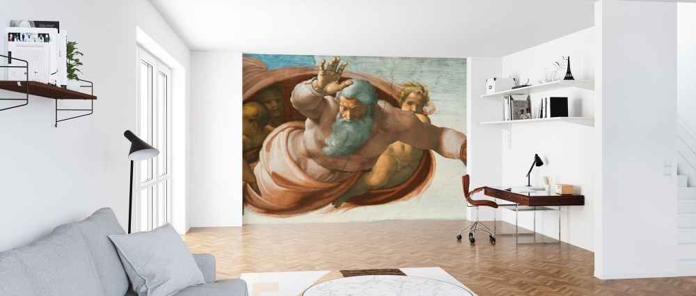 ハロルド アルトマン マロニエのある公園 インテリア アート 額縁 PHOTOWALL / Sistine Chapel - Michelangelo Buonarroti