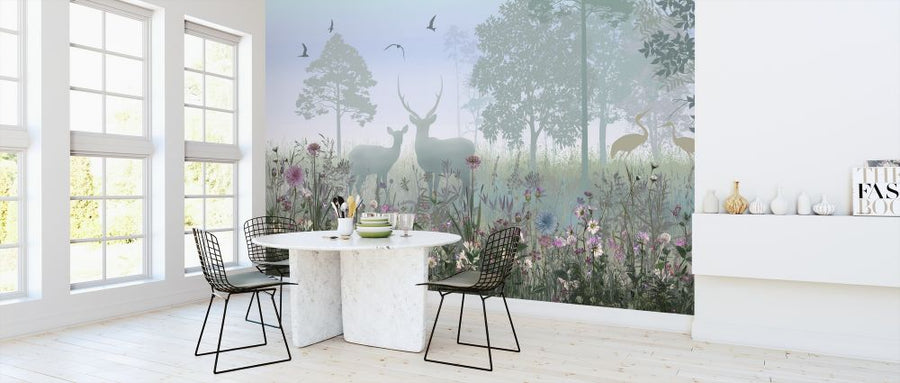 PHOTOWALL / Animals in Hazy Forest (e317383)