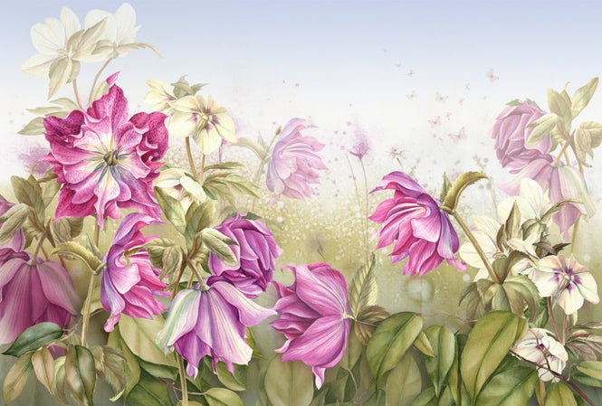 PHOTOWALL / Purple Lily Flowers (e317389)