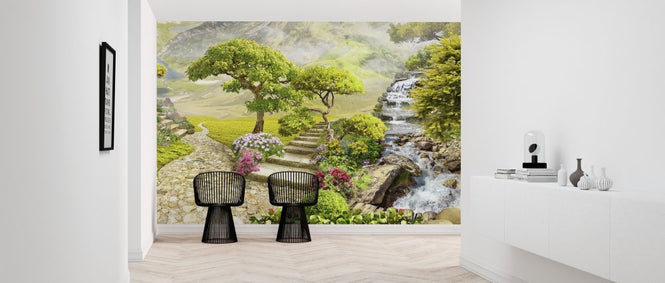 PHOTOWALL / Waterfalls in Garden (e317400)