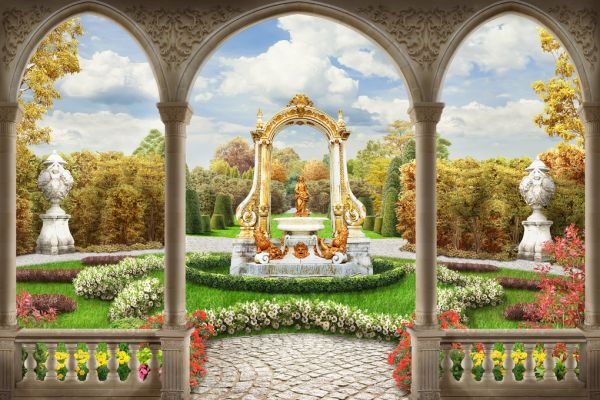 PHOTOWALL / Schonbrunn Garden (e317757)