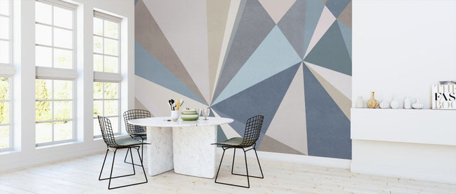 PHOTOWALL / Trioval - Powder Blue (e317759)
