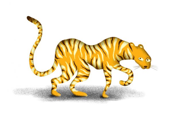 PHOTOWALL / Yellow Jungle Animal (e317248)