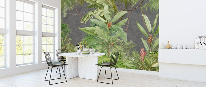 PHOTOWALL / Deep Tropical on Concrete Wall (e317906)