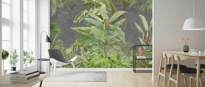 PHOTOWALL / Deep Tropical on Concrete Wall (e317906)