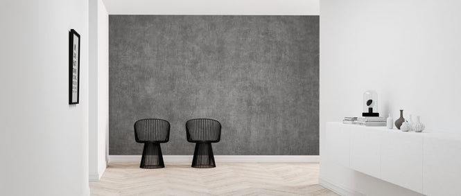 PHOTOWALL / Scratched dark Concrete Wall (e317909)